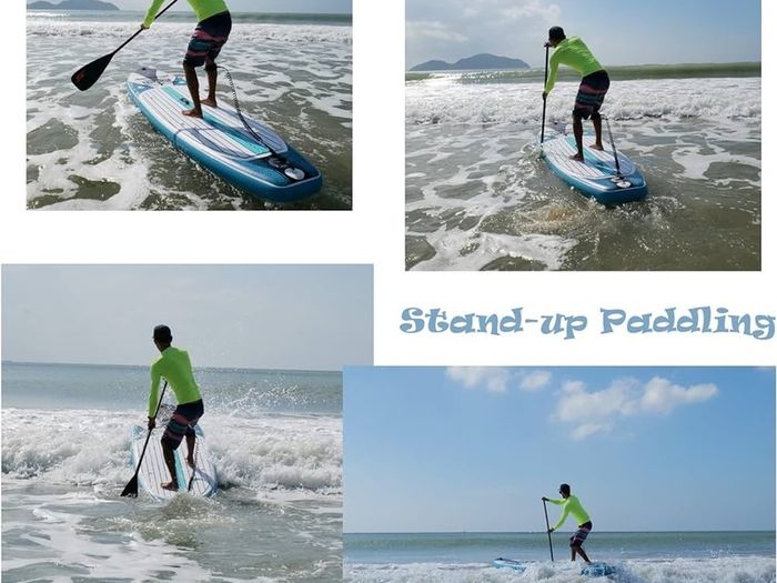 FREE EXPRESS SHIPPING Inflatable Stand Up Paddle Board, 10ft Paddle Boards for Adults with Premium SUP Paddleboard Accessories & Backpack, Wide Stable Design, Non-Slip Comfort Deck for Beginners & Experts