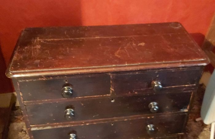 Vintage Distressed Chest of Drawers