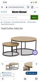 Teddi Coffee Table Nest of 2
