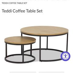Teddi Coffee Table Nest of 2