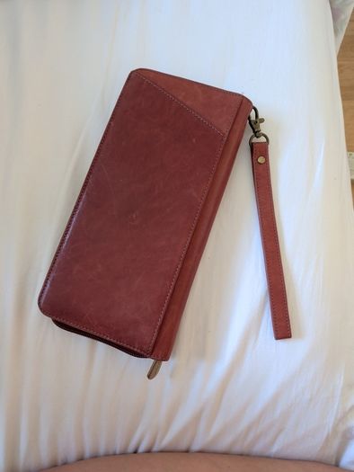 Premium Visconti Real Leather Travel Wallet