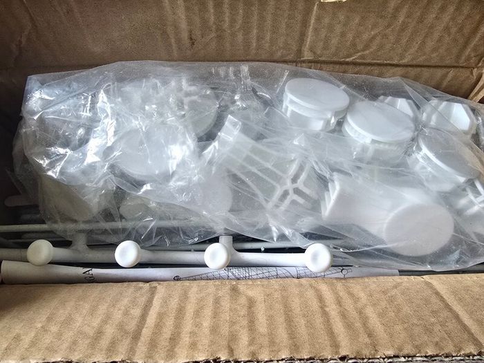 Wire 6 cube storage shelves white