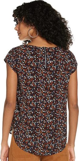 ONLY Women's Onlvic Ss AOP Top size UK16 EU44 Perfect condition Postage included