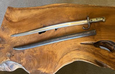 Antique French Model 66 Chassepot Bayonet