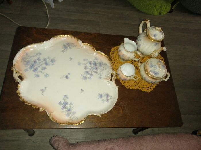 Set of Antique Limoges porcelain