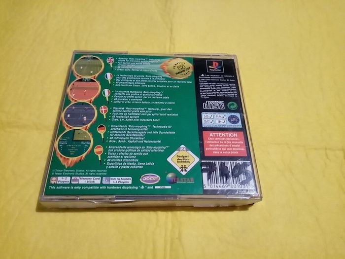 Davis Cup Complete Tennis PlayStation 1 Ps1 PlayStation 2 ps2 games Original
