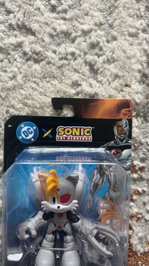 Sonic x DC Tails Cyborg 6cm Jakks Pacific Figure NEW IN BOX