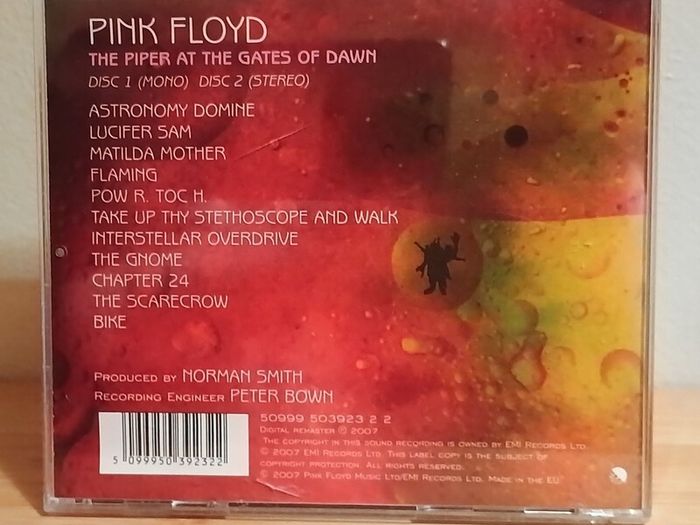 Pink Floyd The Piper at the Gates of Dawn 2 CD Album