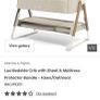 Mamas and Papas Lua bedside crib Image 4