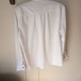 White Shirt 100% Cotton Size 12 Image 3