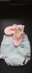 Baby swim Happy nappy and water shoes