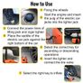 12V DC 5T Automatic Car Jack Electric Car Repair Tool Kit Car Electric Jack, Electric Hydraulic Floor Jack with Safety Hammer, Battery Clamp (FREE SHIPPING) Image 8