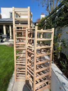 wine shelves