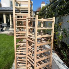 wine shelves