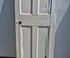 Original 1920s Four-Panel Timber Door