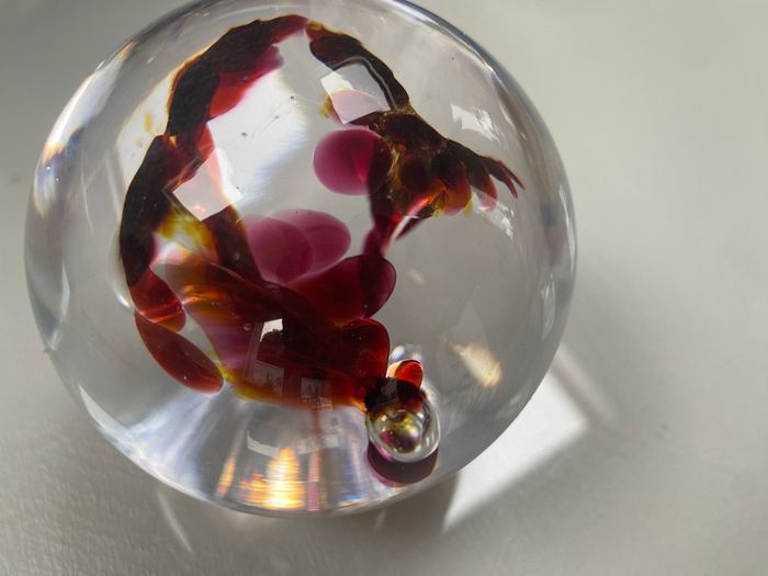 Vintage Glass paperweight