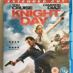 Knight & Day [2010] Tom Cruise & Cameron Diaz [Blu-ray + DVD Movie]