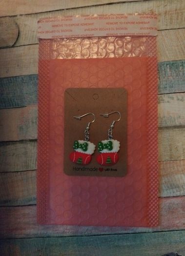 Christmas Stocking Earrings