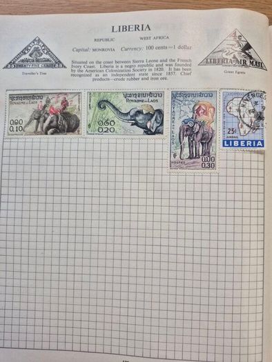 Stamps of the world stanley gibbson album