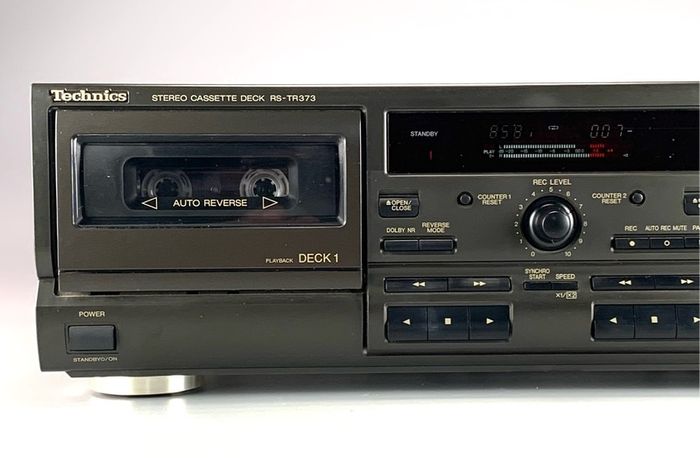 Technics RS-TR373 dual stereo cassette deck