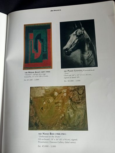 deVeres Irish Art Auction Catalogue (Wed 8th Dec 2010) - Large Paperback