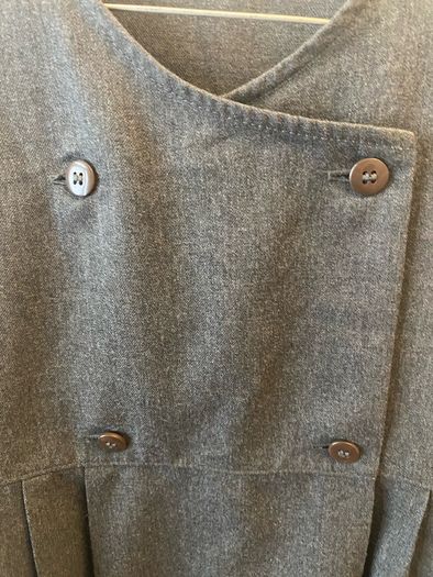 Dunnes grey pinafore (age 10)