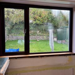 PVC double glazed window
