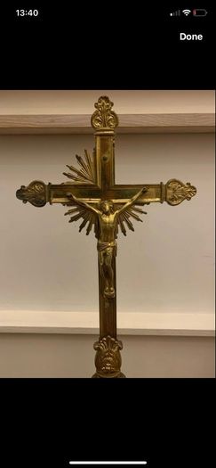 Brass Crucifix from Vikings TV Series