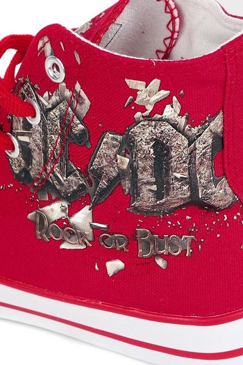 Official AC/DC Hi Top Sneakers in Size 11 (Brand New & Boxed)