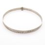 1953 London Sterling Silver Bangle Image 4