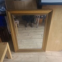 Vintage gold mirror