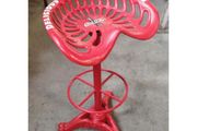 Coca Cola Tractor Seat Stool H274