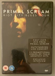 Primal Scream - Riot City Blues. Sealed and new. Double DVD.
