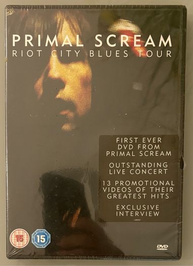 Primal Scream - Riot City Blues. Sealed and new. Double DVD.