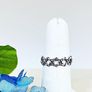 Vintage Silver Ring Star of David Image 7