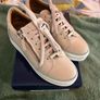 NEW Carl Scarpa Fissato Side Zip Platform Runners / Trainers - Blush Pink Leather - Size 6 / EU39 Image 3