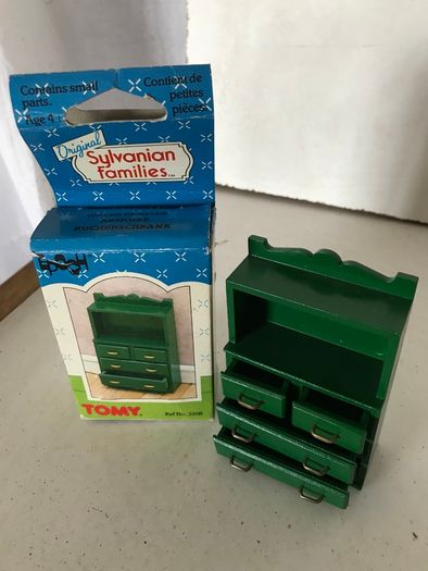 Vintage Sylvanian Families Wardrobe & Armoire