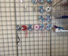 Grid wall panels