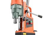 Magnetic Drill, 1550W Motor 50 mm Coring Diameter, 13000 N Magnetic Force, 0-550 RPM Variable Speed, Portable Electric Mag Drill Press Drilling Machine for Metal Surface, Home Improvement
