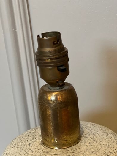Large Vintage Italian Ceramic Lamp Base PRICE DROP