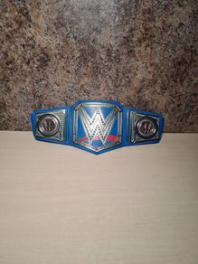 Kids Junior Wwe Wrestling Belt Universal Champion Blue Mattel 2014