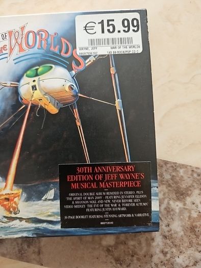 Jeff Wayne's Musical Version Of The War Of The Worlds 2CD - 30th Anniversary Edition