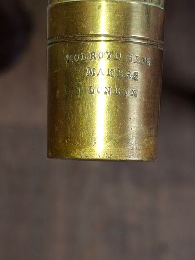 Antique 3 Piece Fishing Rod Holroyd Bros, Makers, London 1870 to1890 manufacturing timeline, Collection Only on this,