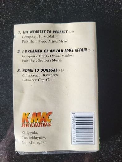Michael English The Nearest To Perfect Cassette Irish Country Single