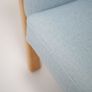 Vintage Danish Oak Framed Upholstered Sofa, Stouby, 1970s. Image 7