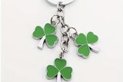 Shamrock Keychain
