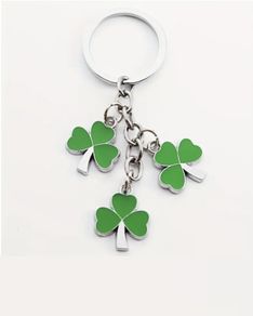 Shamrock Keychain