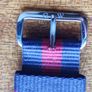 Daniel Wellington Oxford 18mm Red and Navy NATO Watch Strap. Never used Image 4