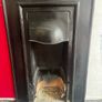 Antique Victorian / Edwardian Cast Iron Fireplace Insert Image 6
