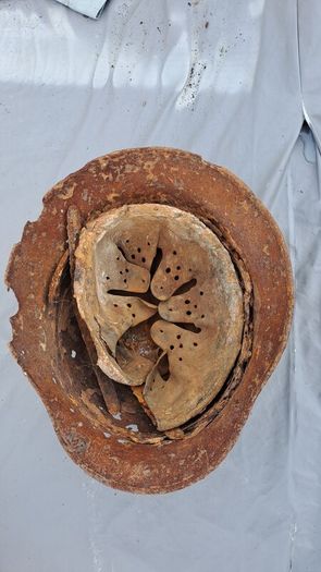 Relic german helmet